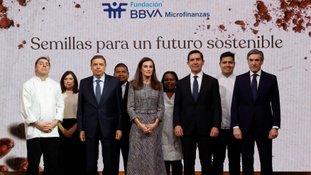 Cerimônia realizada em Madri para o lançamento de programa de microcrédito para a produção sustentável de coco na América Latina