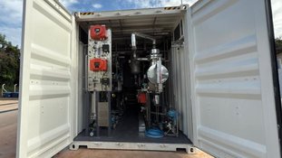 Usina para a produção de hidrogênio verde (crédito: Divulgação)