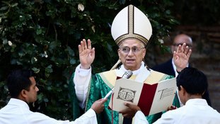 Papa Leão em Castel Gandolfo - Foto: Reuters