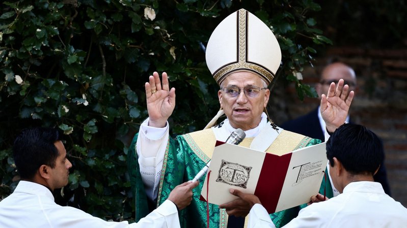 Papa Leão em Castel Gandolfo - Foto: Reuters